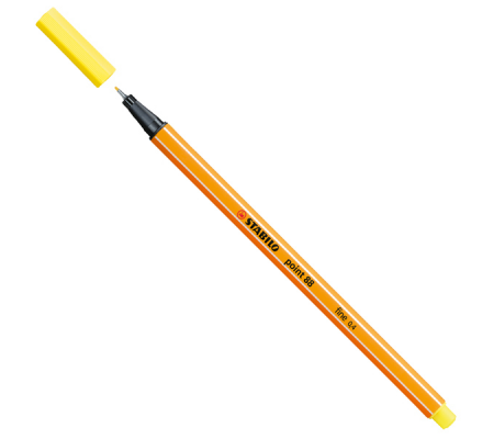 Fineliner Point 88 - tratto 0,4 mm - giallo limone 24 - Stabilo - 88/24 - 4006381493062 - DMwebShop