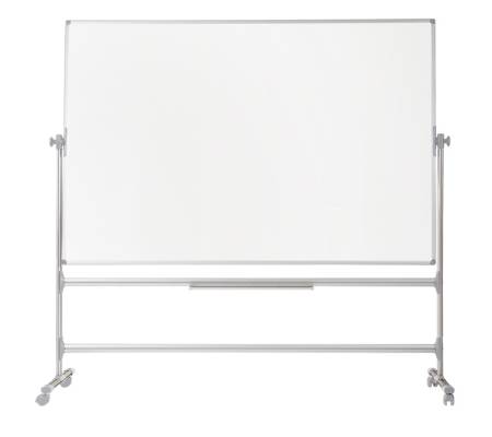 Lavagna magnetica girevole Earth - 90 x 120 cm - bianco - Bi-office - RQR0224GR - 5603750001195 - DMwebShop