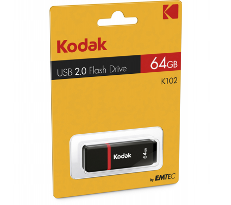 Memoria USB 2.0 - 64 Gb - Kodak EKKMMD64GK102 - EKMMD64GK102 - 3126170146939 - DMwebShop