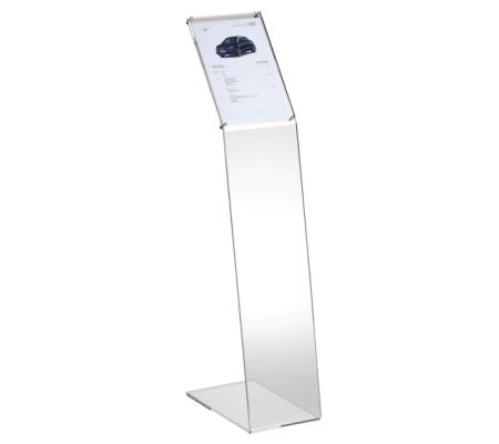 Leggio da terra - acrilico - A4 - altezza 108 cm - Tecnostyl - MB060 - 8010026009767 - DMwebShop