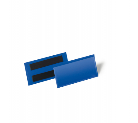 Buste identificative magnetiche - 10 x 3,8 cm - blu - conf. 50 pezzi - Durable - 1741-07 - 4005546109008 - DMwebShop