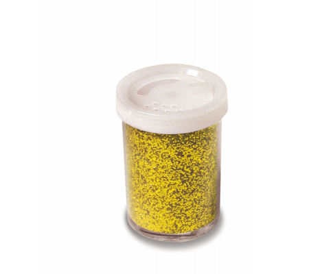 Glitter flacone grana fine - 25 ml - oro - Deco - 06655/1 - 8004957066555 - DMwebShop