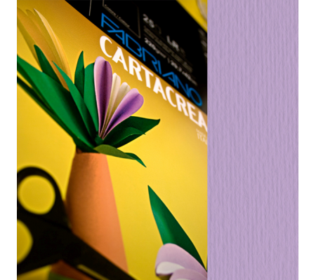 Cartoncino CartaCrea - 35 x 50 cm - 220 gr - violetto - blister 10 fogli - Fabriano - 46435124 - 8001348127765 - DMwebShop