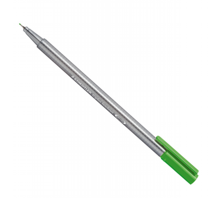Penna Fineliner triplus - tratto 0,3 mm - verde chiaro - Staedtler - 334-51 - 4007817334041 - DMwebShop