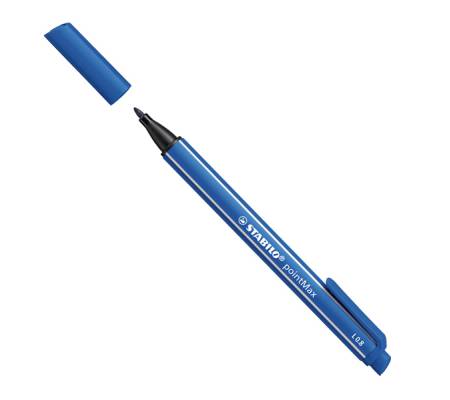 Pennarello PointMax punta feltro - punta 0,8 mm - blu - conf. 10 pezzi - Stabilo - 488/32 - 4006381503235 - DMwebShop