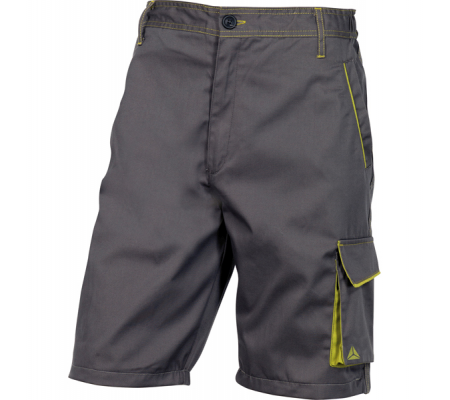Bermuda da lavoro Panostyle M6BER - sargia-poliestere-cotone - taglia L - grigio-verde - Deltaplus - M6BERGRGT - DMwebShop