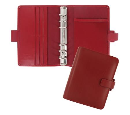 Organiser Metropol Pocket - similpelle - rosso - 14,6 x 11,5 x 3,5 mm - Filofax - L026962 - 757286153080 - DMwebShop