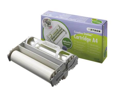 Bobina film per Stazione Creativa - adesivizzazione permanente - A4 - 12 mt - Xyron - 23461 - 5706831234618 - DMwebShop
