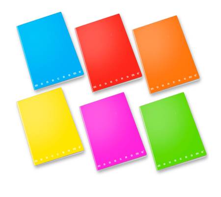 Maxiquaderno Monocromo Fluo - A4 - quadretto 5 mm - 42 fogli - 80 gr - conf. 10 pezzi - Pigna - 02267925M - 8005235507357 - DMwebShop