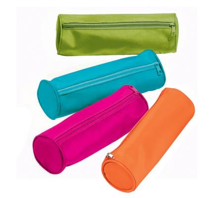 Astuccio Tombolino con cerniera - 22 x 8 x Ø 8 cm - colori assortiti - Durable - conf. 12 pezzi - Pagna - 22500-00 - 4009212028860 - DMwebShop