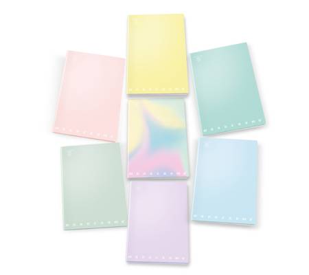 Maxiquaderno Monocromo Pastel - A4 - quadretto 4 mm - 42 fogli - 80 gr - conf. 10 pezzi - Pigna - 02298904M - 8005235526341 - DMwebShop