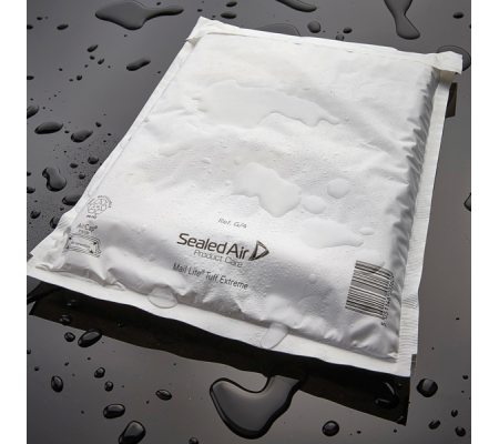 Busta imbottita Mail Lite Tuff Extreme formato D (18 x 26 cm) - bianco - conf. 100 pezzi - Sealed Air 100967999 - 101200212 - DMwebShop