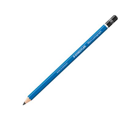Matita di grafite Mars Lumograph 100 - gradazione 4B - conf. 12 pezzi - Staedtler - 100-4B - 24943R - DMwebShop