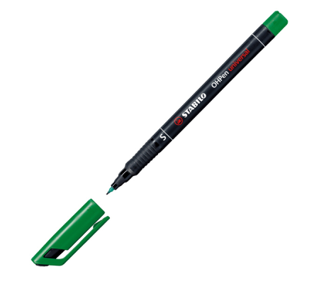 Pennarello OHPen universal permanente 841 - punta superfine 0,4 mm - verde - Stabilo