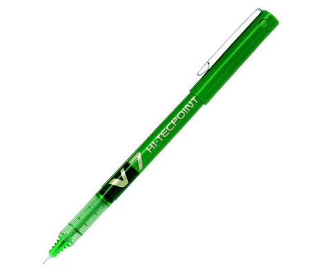 Roller Hi Tecpoint V7 - punta 0,7 mm - verde - Pilot - 011713 - 4902505085789 - DMwebShop