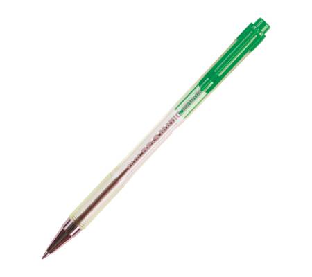 Penna a sfera a scatto BP S Matic - punta fine 0,7 mm - verde - conf. 12 pezzi - Pilot - 001624 - 4902505156410 - DMwebShop