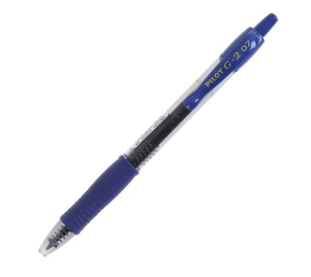 Penna Roller gel a scatto G-2 - punta 0,7 mm - blu - Pilot - 001521 - 4902505163180 - DMwebShop
