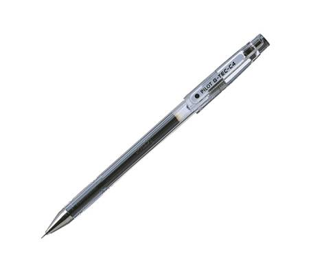 Penna a sfera Gel G Tec C4 - punta 0,4 mm - nero - con cappuccio - Pilot - 011650 - 4902505139314 - DMwebShop