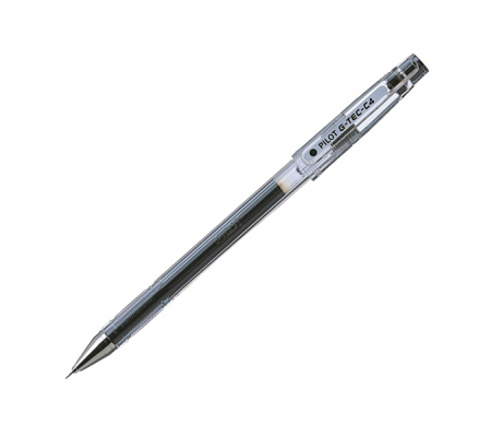 Penna a sfera Gel G Tec C4 - punta 0,4 mm - nero - con cappuccio - Pilot - 011650 - 4902505139314 - DMwebShop