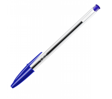 Penna a sfera Cristal - punta media 1 mm - blu - conf. 50 pezzi - Bic - 8373609 - 070330129627 - DMwebShop