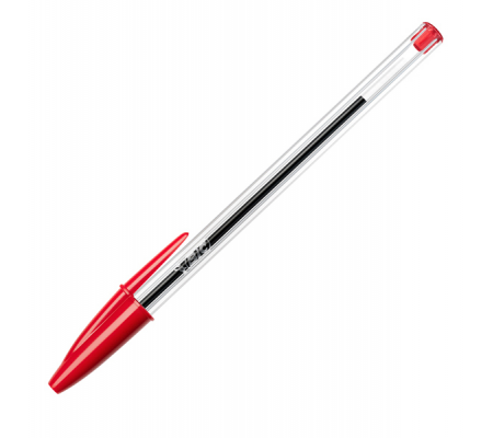 Penna a sfera Cristal - punta media 1 mm - rosso - conf. 50 pezzi - Bic - 8373619 - 070330129634 - DMwebShop