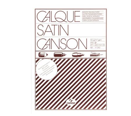 Carta lucida satinata per disegno manuale - A3 - 250 fogli - 90-95 gr - per fotocopie-stampe laser - Canson - C200017310 - 3148950173102 - DMwebShop