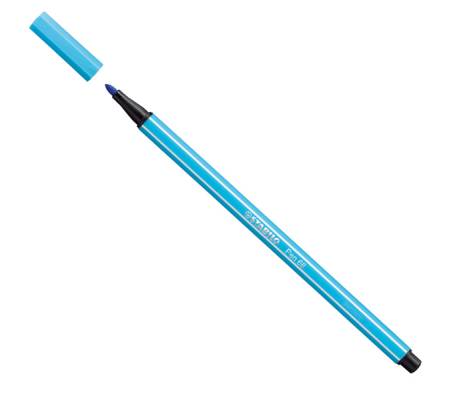 Pennarello Pen 68 - azzurro 57 - conf. 10 pezzi - Stabilo - 68/57 - 4006381333399 - DMwebShop