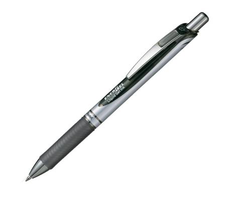 Roller a scatto Energel XM Click - punta 0,7 mm - nero - conf. 12 pezzi - Pentel - BL77-AO - 4902506070951 - DMwebShop