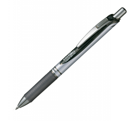Roller a scatto Energel XM Click - punta 0,7 mm - nero - Pentel