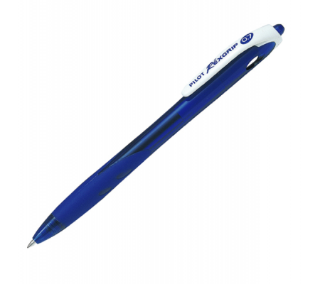 Penna a sfera a scatto Rexgrip Begreen - punta 0,7 mm - blu - Pilot - 040016 - 4902505326349 - DMwebShop