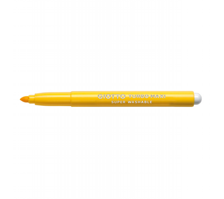 Pennarello Turbomaxi Monocolore - punta Ø 5 mm - giallo - Giotto - 456002 - 8000825022692 - DMwebShop