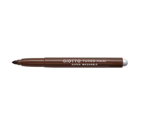 Pennarello Turbomaxi Monocolore - punta Ø 5 mm - marrone - Giotto 456016