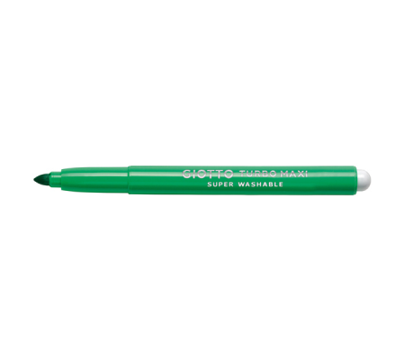 Pennarello Turbomaxi Monocolore - punta Ø 5 mm - verde chiaro - Giotto 456018