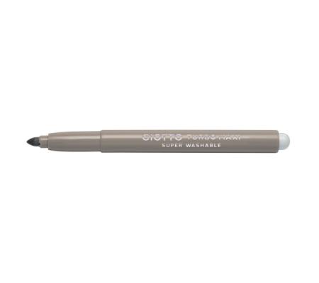 Pennarello Turbomaxi Monocolore - punta Ø 5 mm - grigio - conf. 12 pezzi - Giotto - 456025 - 8000825485251 - DMwebShop