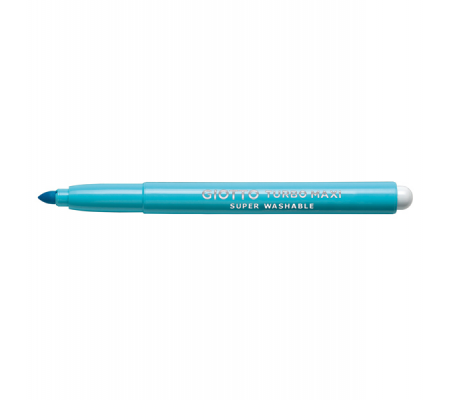 Pennarello Turbomaxi Monocolore - punta Ø 5 mm - azzurro - Giotto 456028