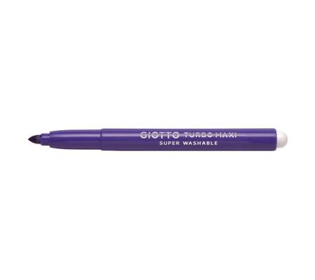 Pennarello Turbomaxi Monocolore - punta Ø 5 mm - violetto - conf. 12 pezzi - Giotto - 456035 - 51513A - DMwebShop