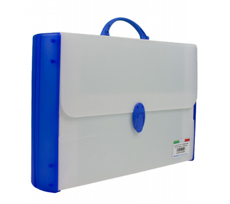 Valigetta polionda 254/R - 28 x 38 cm - dorso 8 cm - rigido - Balmar 2000