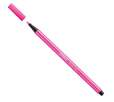 Pennarello Pen 68 - rosa fluo 056 - conf. 10 pezzi - Stabilo - 68/056 - 4006381121101 - DMwebShop