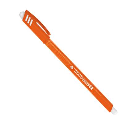 Penna a sfera cancellabile Cancellik - punta 1 mm - arancio - conf. 12 pezzi - Tratto - 826107 - 8000825826177 - DMwebShop