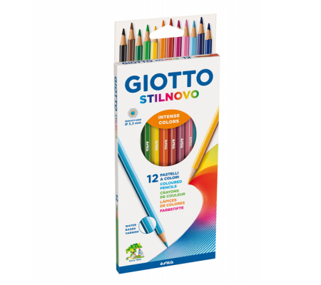Pastelli Stilnovo - Ø mina 3,3 mm - astuccio 12 pezzi - Giotto 256500