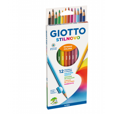 Pastelli Stilnovo - Ø mina 3,3 mm - astuccio 12 pezzi - Giotto - 256500 - 8000825256509 - DMwebShop