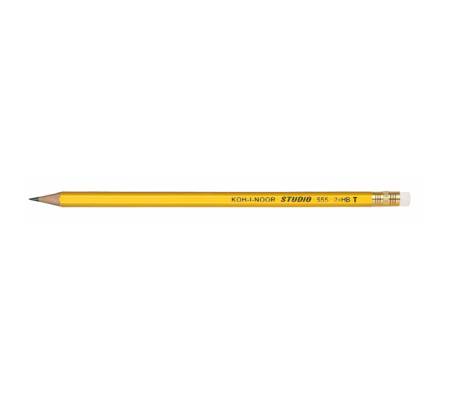 Matita in grafite Studio - gradazione HB - con gommino - Koh I Noor - conf. 12 pezzi - H555T - 8032173008448 - DMwebShop
