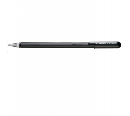 Penna a sfera con cappuccio Superb Document - punta 1 mm - nero - Pentel - BK77MDK - 3474371770058 - DMwebShop
