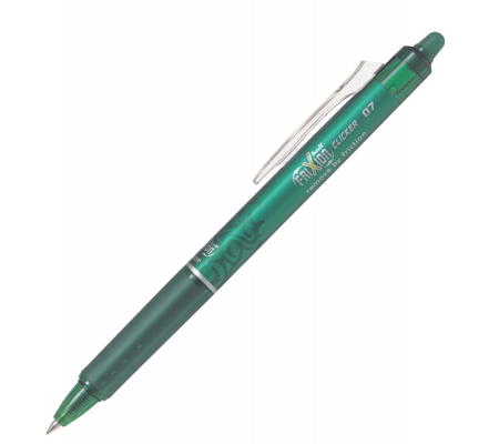 Penna a sfera a scatto Frixionball Clicker - punta 0,7 mm - verde - cancellabile - Pilot 006793