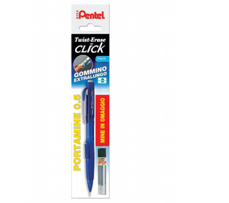 Portamine Twist Erase Clik - 0,5 mm - +12 mine - Pentel - 0100503 - DMwebShop
