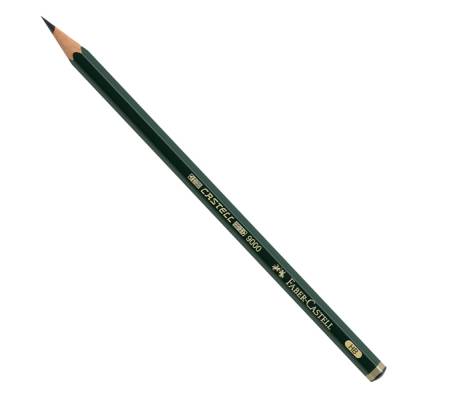 Matita in grafite Castell 9000 - gradazione HB - esagonale - conf. 12 pezzi - Faber Castell - 119000 - 4005401009986 - DMwebShop