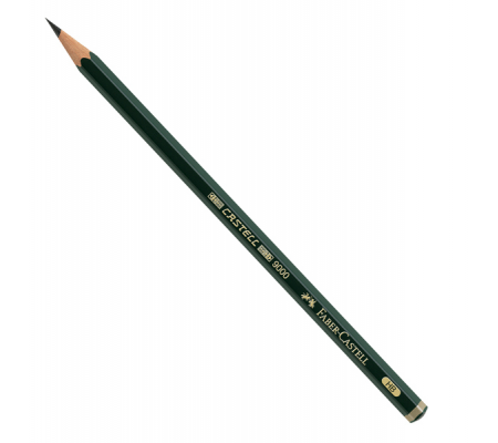 Matita in grafite Castell 9000 - gradazione HB - esagonale - Faber Castell 119000