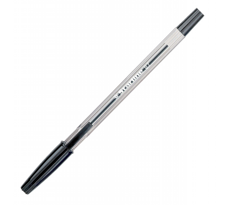 Penna a sfera - con cappuccio - punta fine 0,7 mm - nero - conf.50 pezzi - Starline - STL1105 - 8025133030566 - DMwebShop