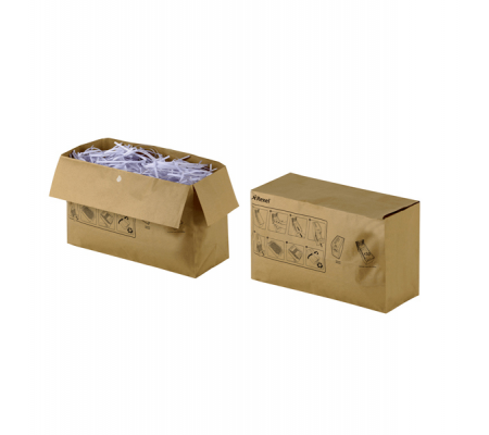 Sacchi per distruggidocumenti - fino a 32 lt - carta riciclata - conf. 20 pezzi - Rexel - 1765031EU - DMwebShop