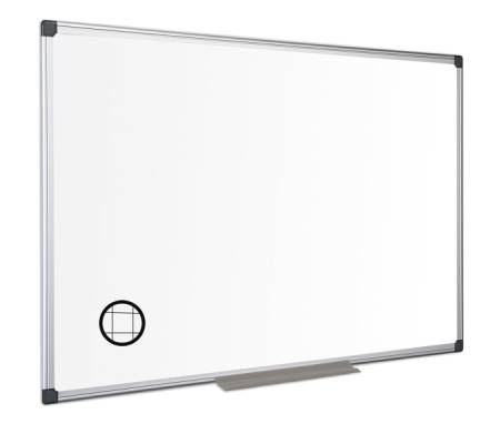 Lavagna magnetica Maya a quadretti - 90 x 120 cm - bianco - Bi-office - CR0803170 - 5603750548034 - DMwebShop